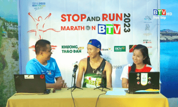 Viên xương khớp Khương Thảo Đan Gold đồng hành cùng giải chạy Stop And Run Marathon BTV Bình Thuận 2023